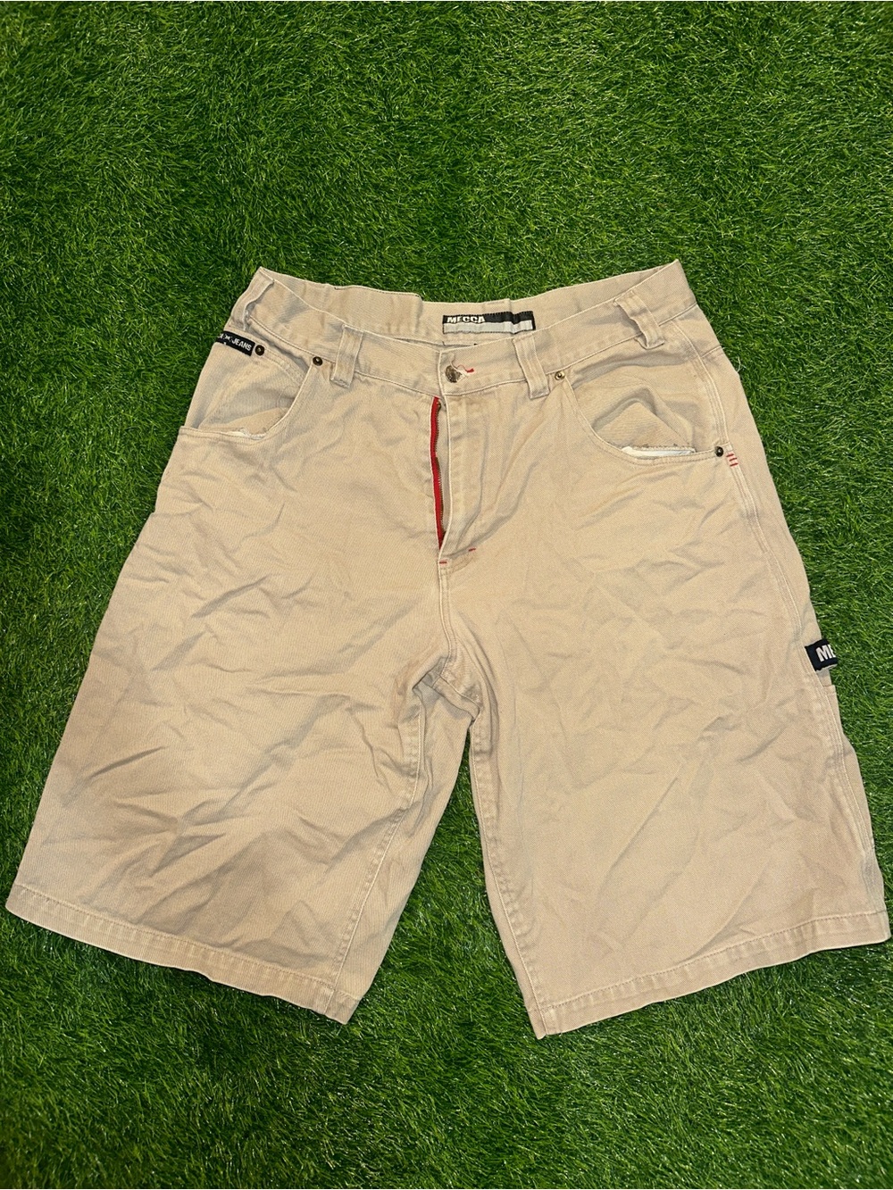 Mecca jeans co cargo shorts size 36